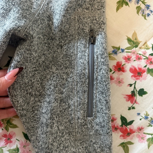 Patagonia Heather Gray Knit Sweater - Picture 5 of 5
